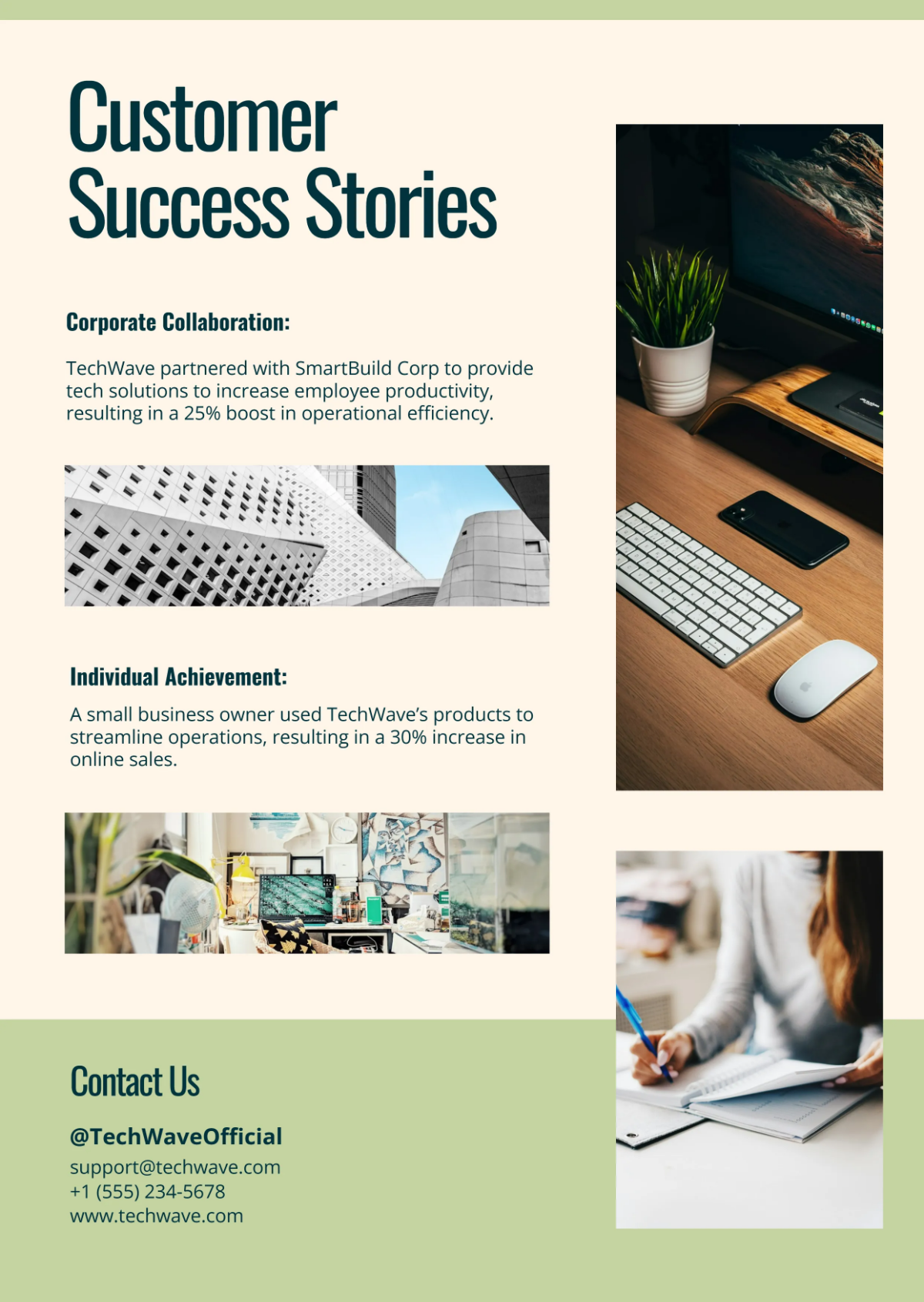 Free Customer Media Kit Template to Edit Online