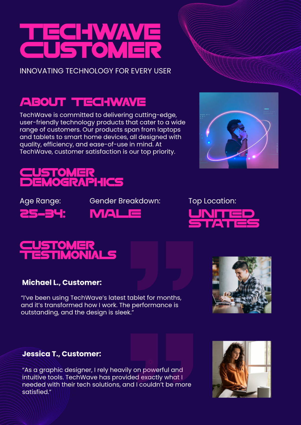 Free Customer Media Kit Template to Edit Online