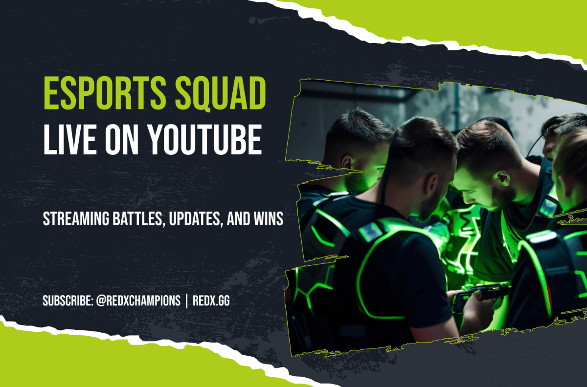 Free Neon Esports YouTube Banner Template