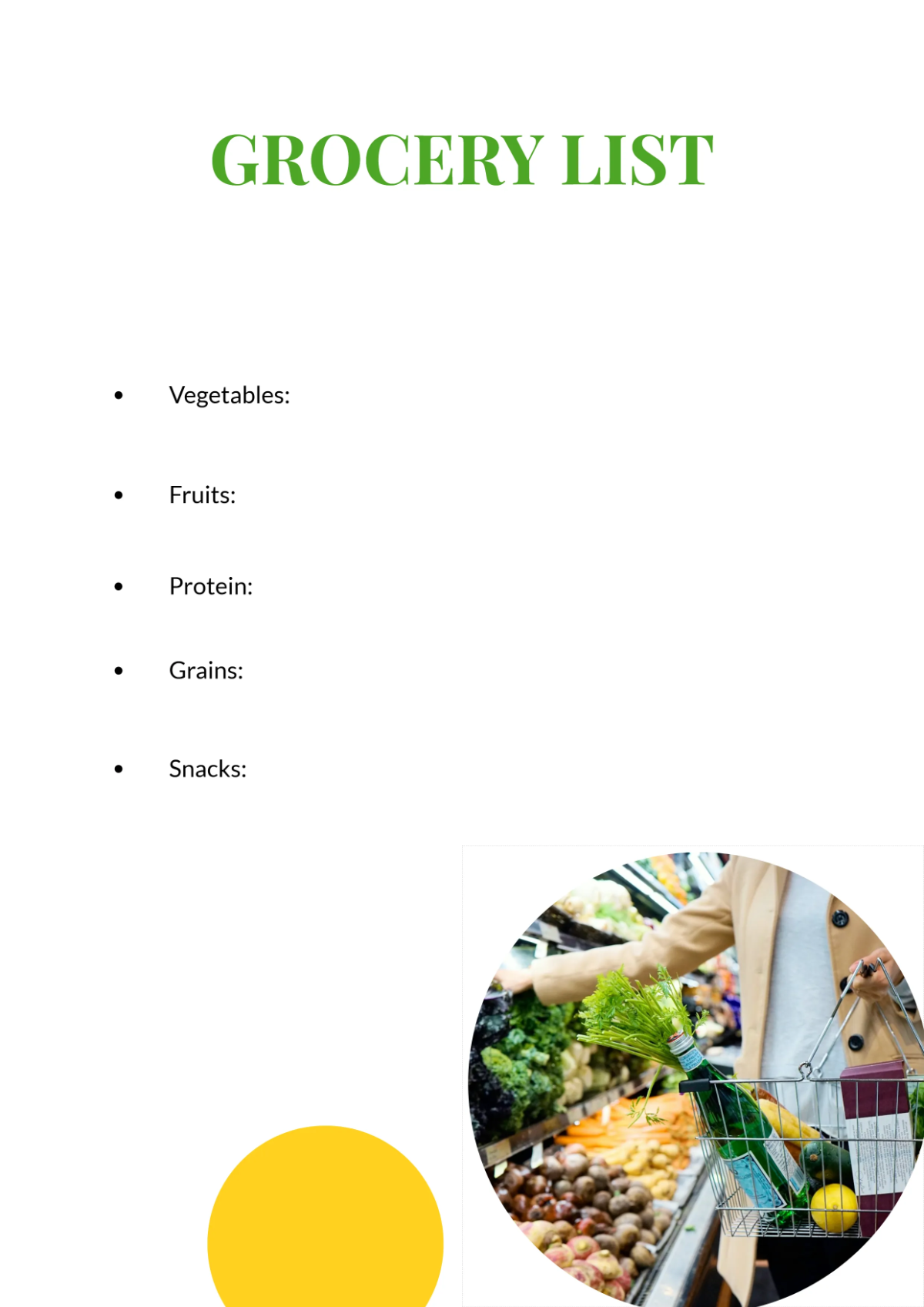 Free Meal Planner Workbook Template to Edit Online