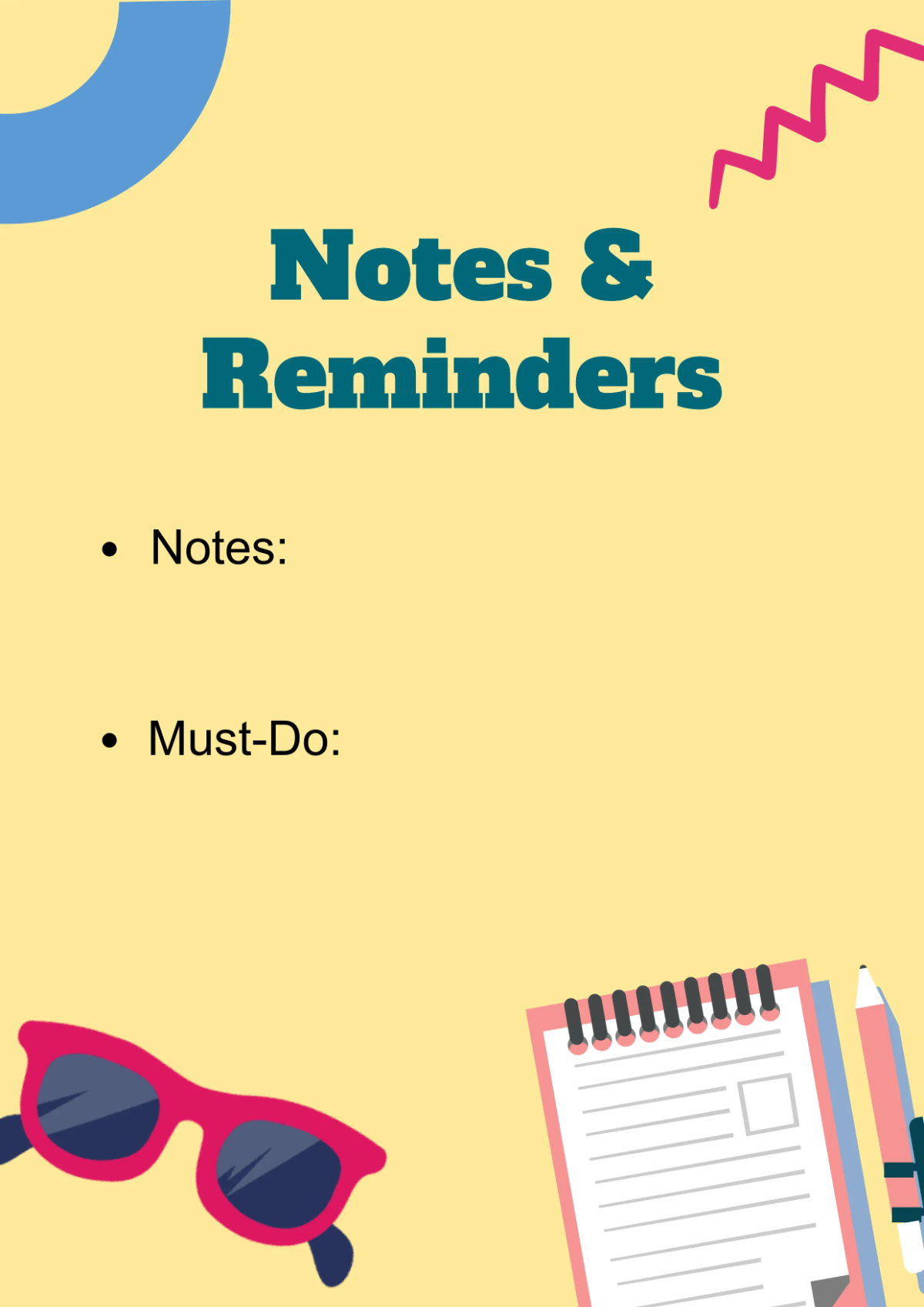 Free Travel Planner Workbook Template to Edit Online