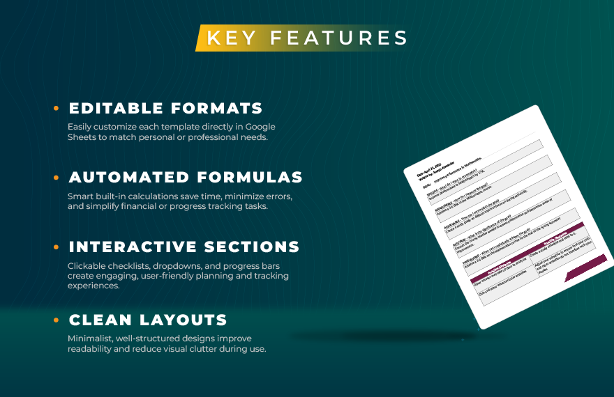 20+ Essential Worksheet Template Bundle
