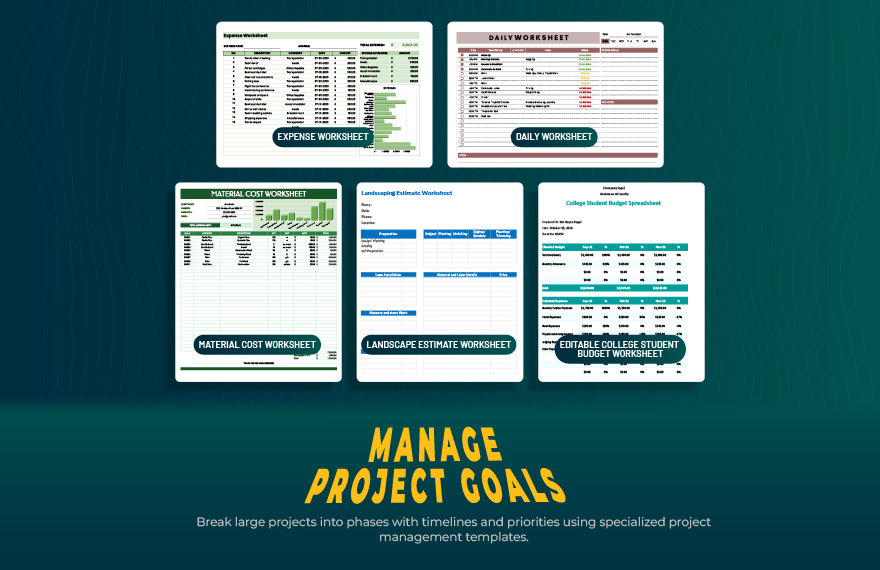 20+ Essential Worksheet Template Bundle