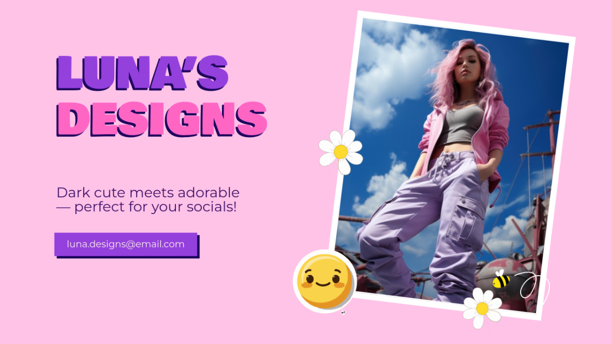 Free Cute Emo Banner Template