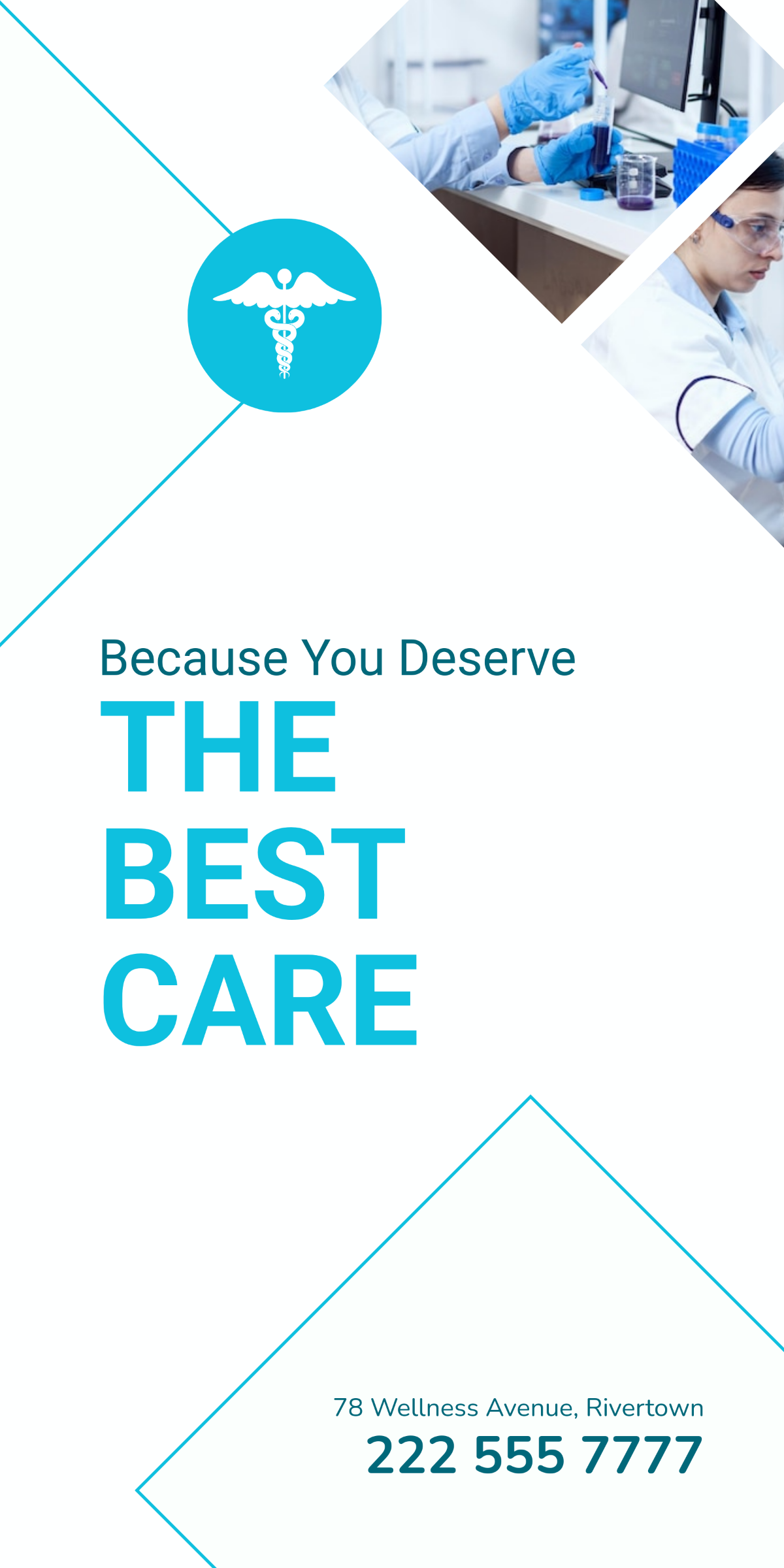 Free Medical Logo Roll Up Banner Template