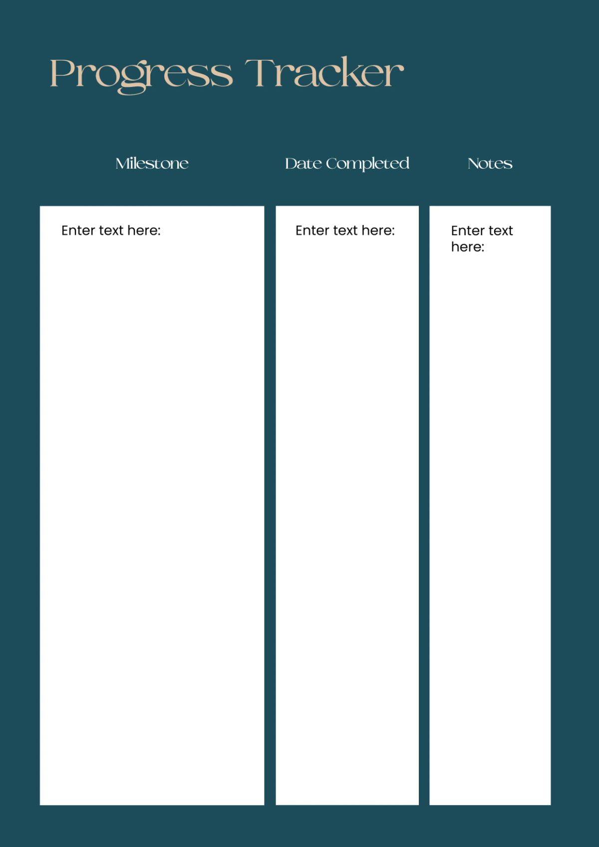 Free Project Planner Workbook Template to Edit Online