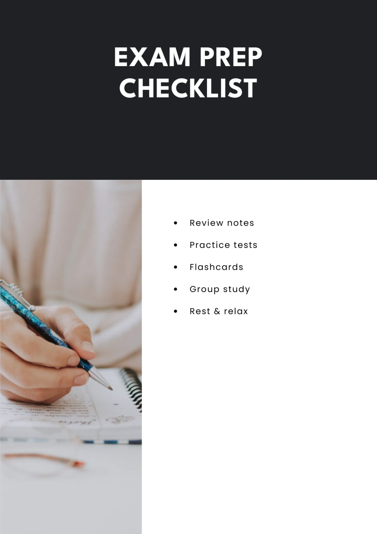 Free Study Planner Workbook Template to Edit Online