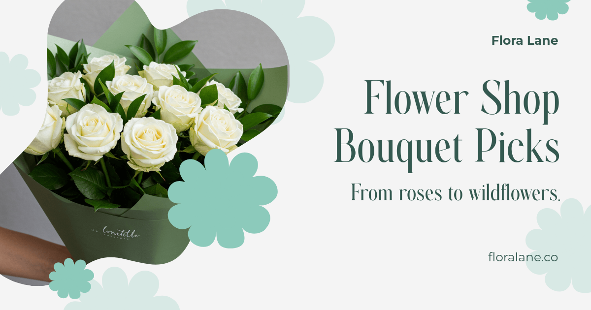 Free Flower Shop Bouquet Facebook Post Template to Edit Online