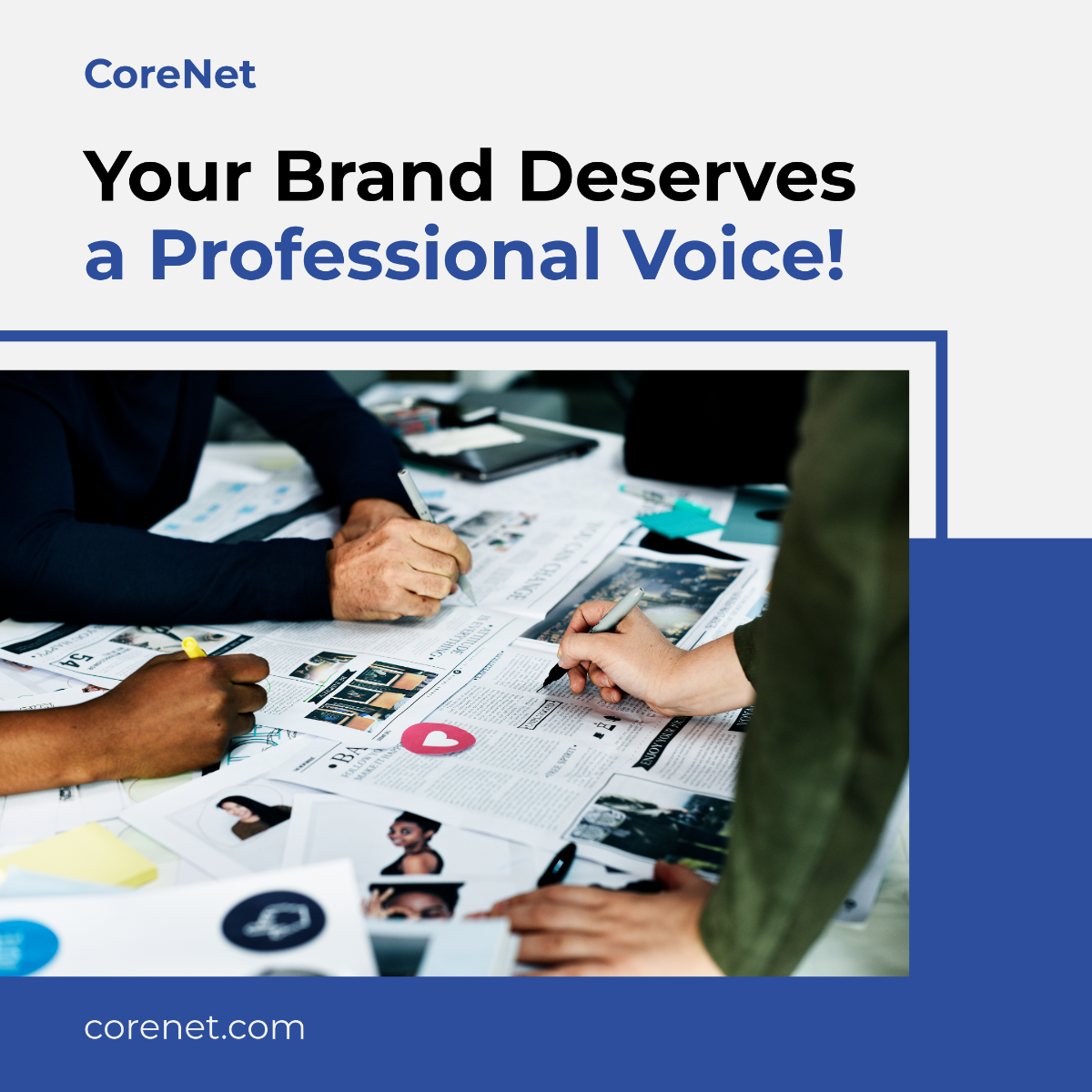 Free Professional Social Media Headline Instagram Post Template