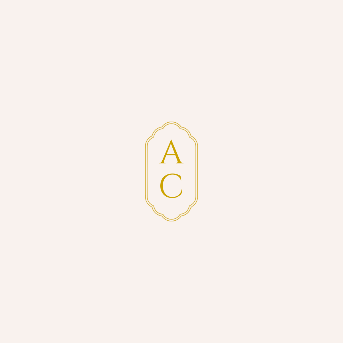 Free Golden Monogram to Edit Online