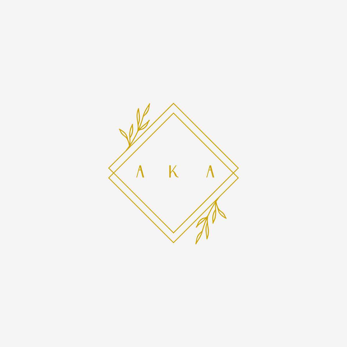 Free Golden Monogram to Edit Online