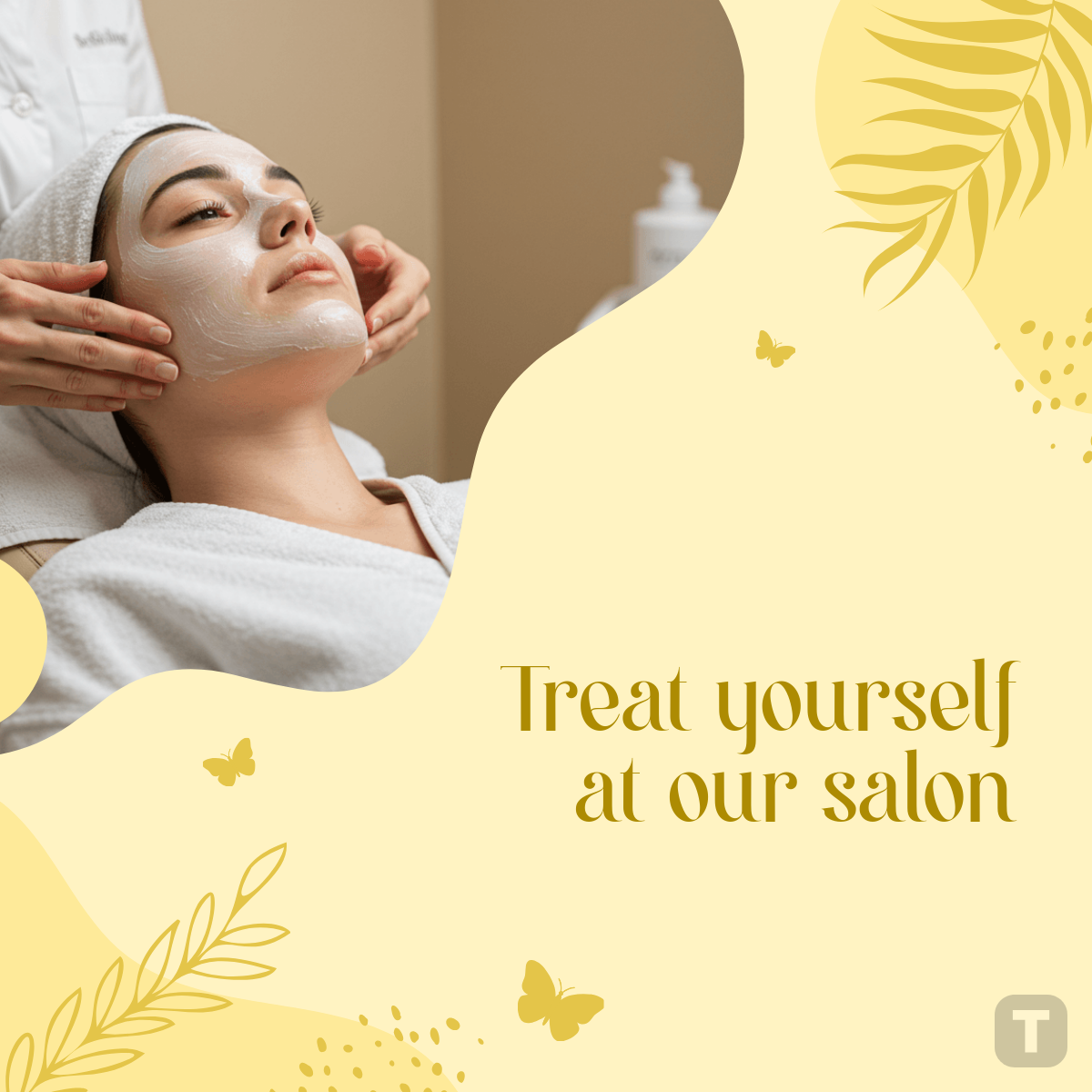 Free Salon LinkedIn Post Template