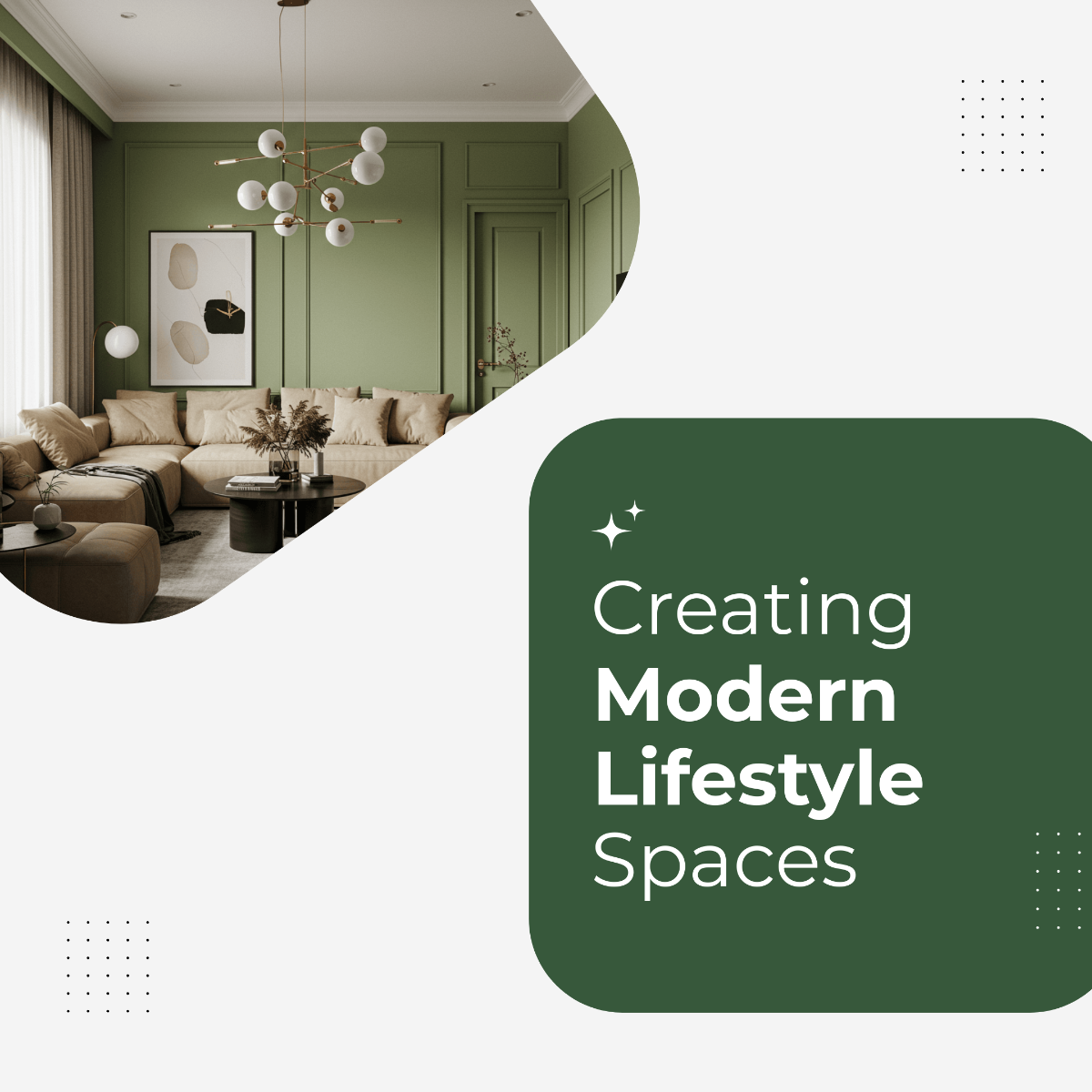 Free Modern Lifestyle Instagram Post Template