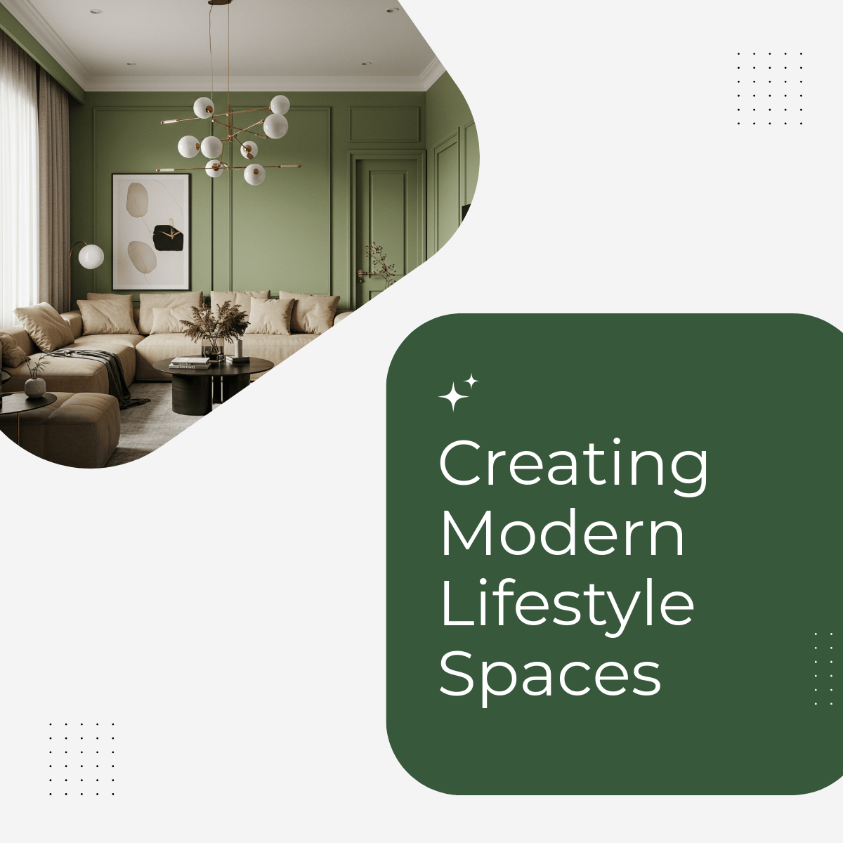 Free Modern Lifestyle LinkedIn Post Template to Edit Online