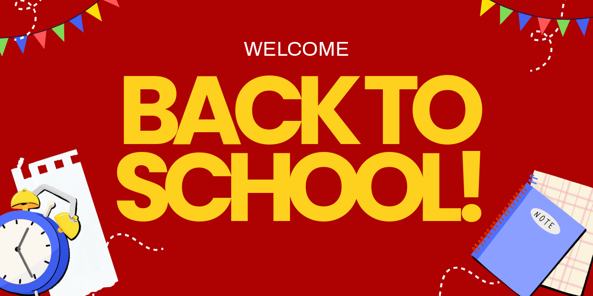 Free Welcome Back To School Template to Edit Online