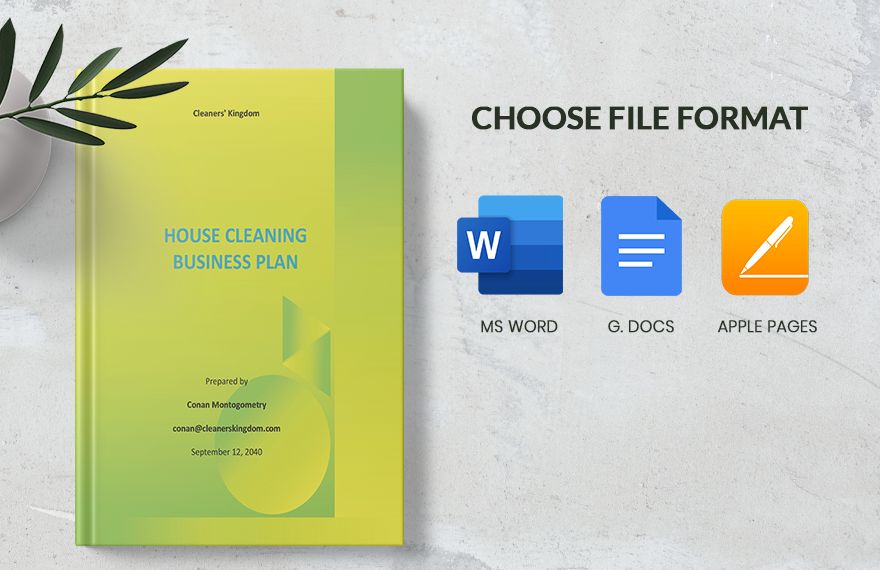 House Cleaning Business Plan Template