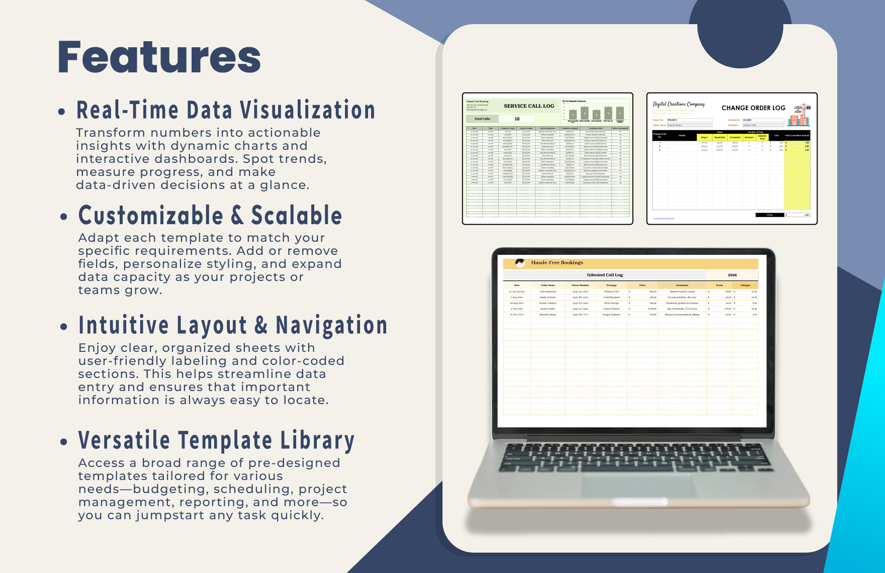 30+ Complete Log Tracking Template Bundle