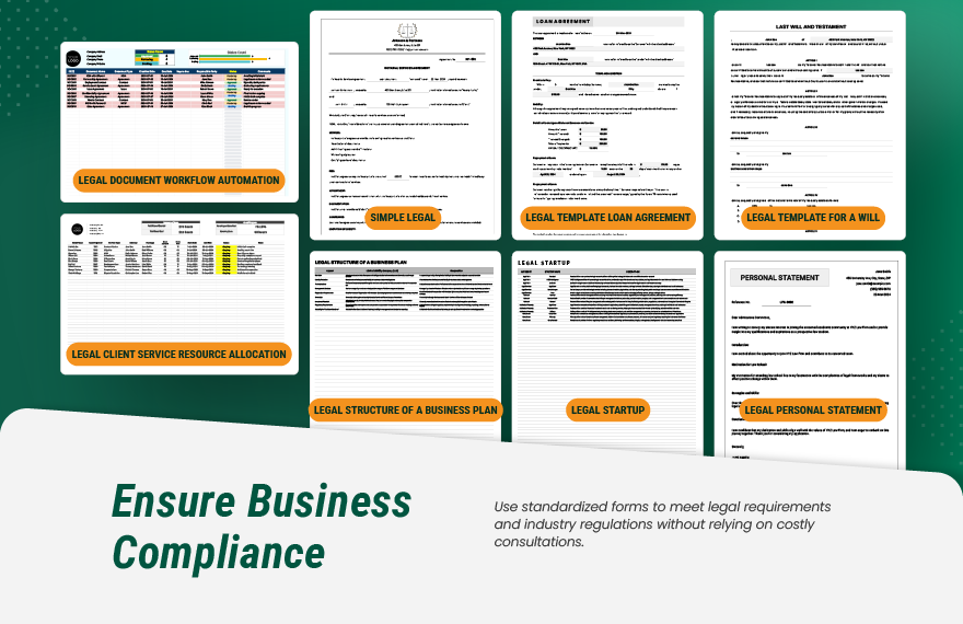 30+ Legal Admin and Forms Template Bundle