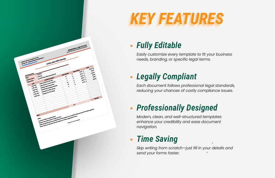 30+ Legal Admin and Forms Template Bundle
