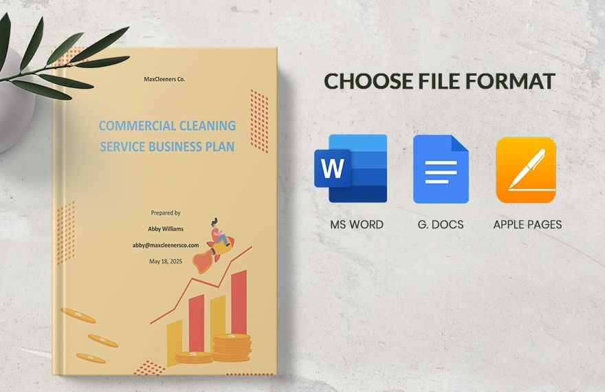 Commercial Cleaning Service Business Plan Template