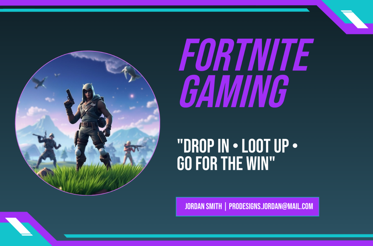 Free Fortnite Gaming Banner Template to Edit Online