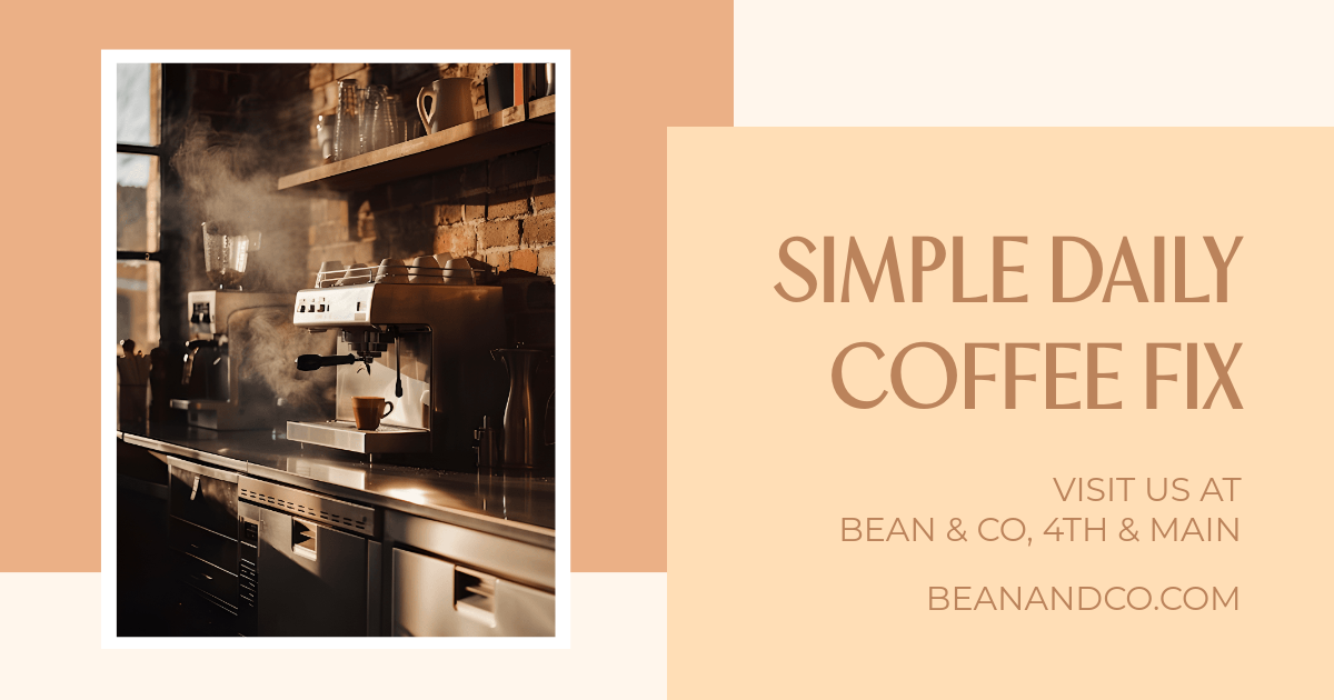 Free Simple Facebook Ad Post Template to Edit Online