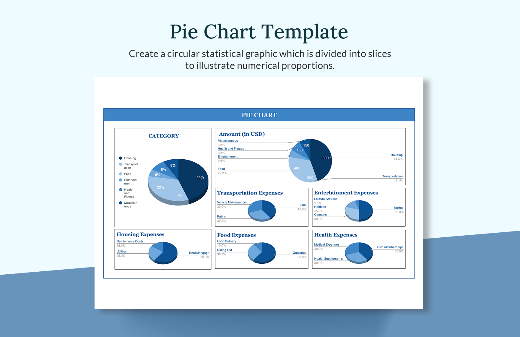 Pie Chart Template