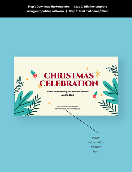 Free Christmas Youtube Thumbnail Template to Edit Online