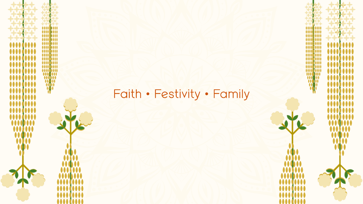 Traditional Ganesh Chaturthi Background Template to Download