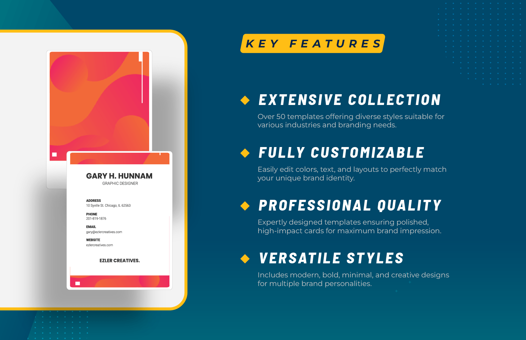 50+ Pro Business Card Design Toolkit Template Bundle
