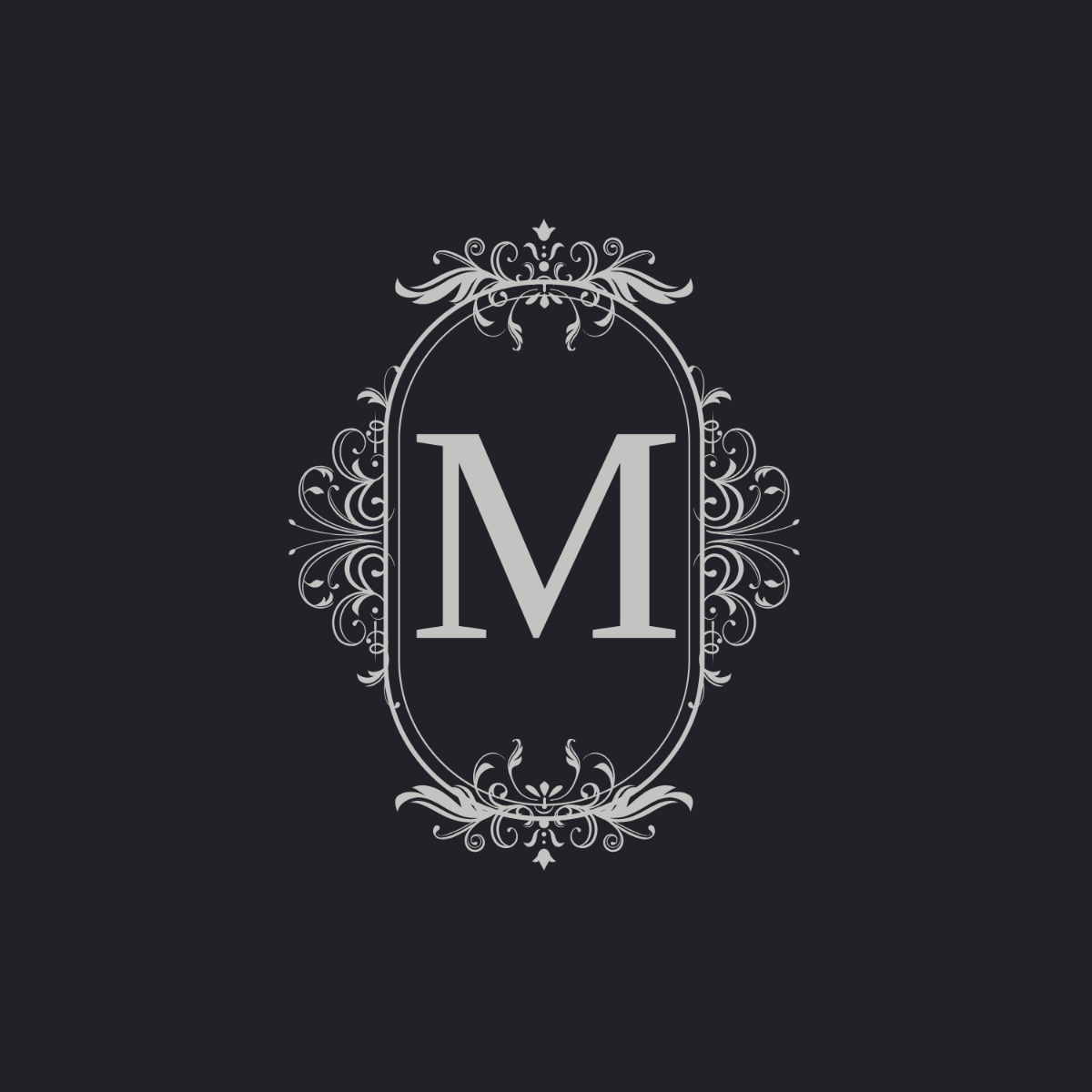 Free Vintage Monogram Template to Edit Online