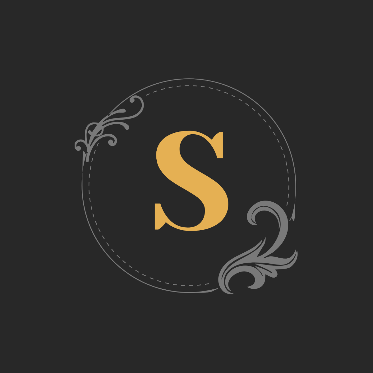 Free Wedding Monogram Template to Edit Online