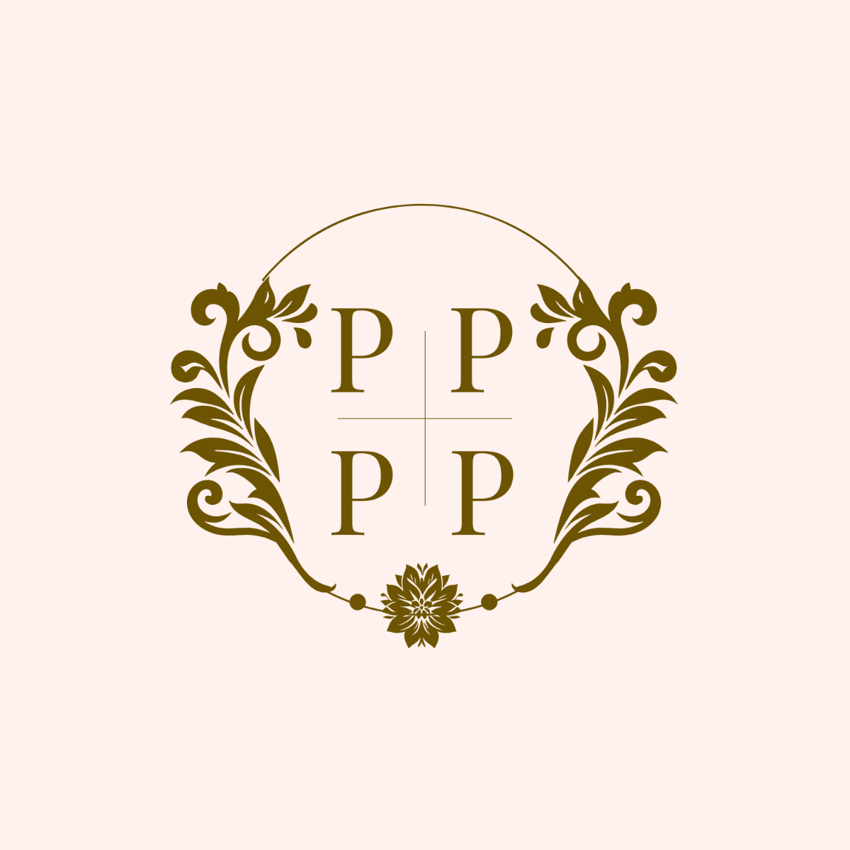 Free Wedding Monogram Template to Edit Online
