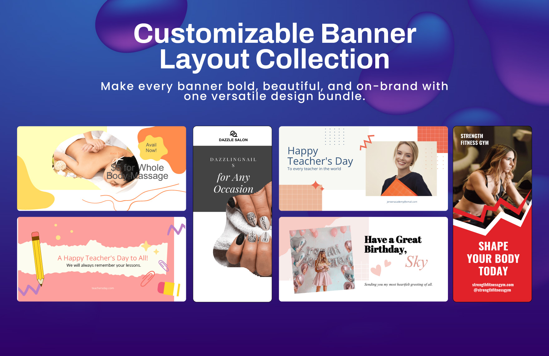 50+ Editable Banner Template Bundle