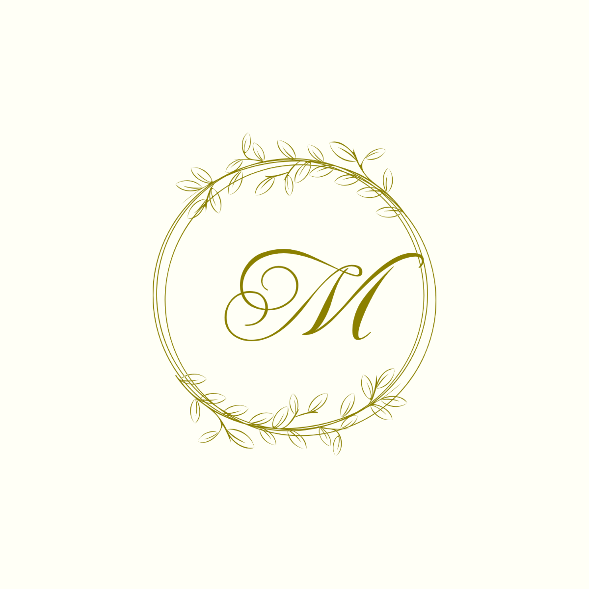 Free Elegant Monogram Template to Edit Online