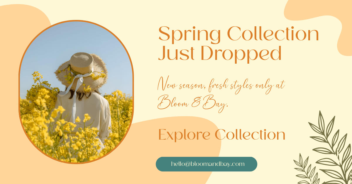 Free Spring Facebook Ad Template to Edit Online