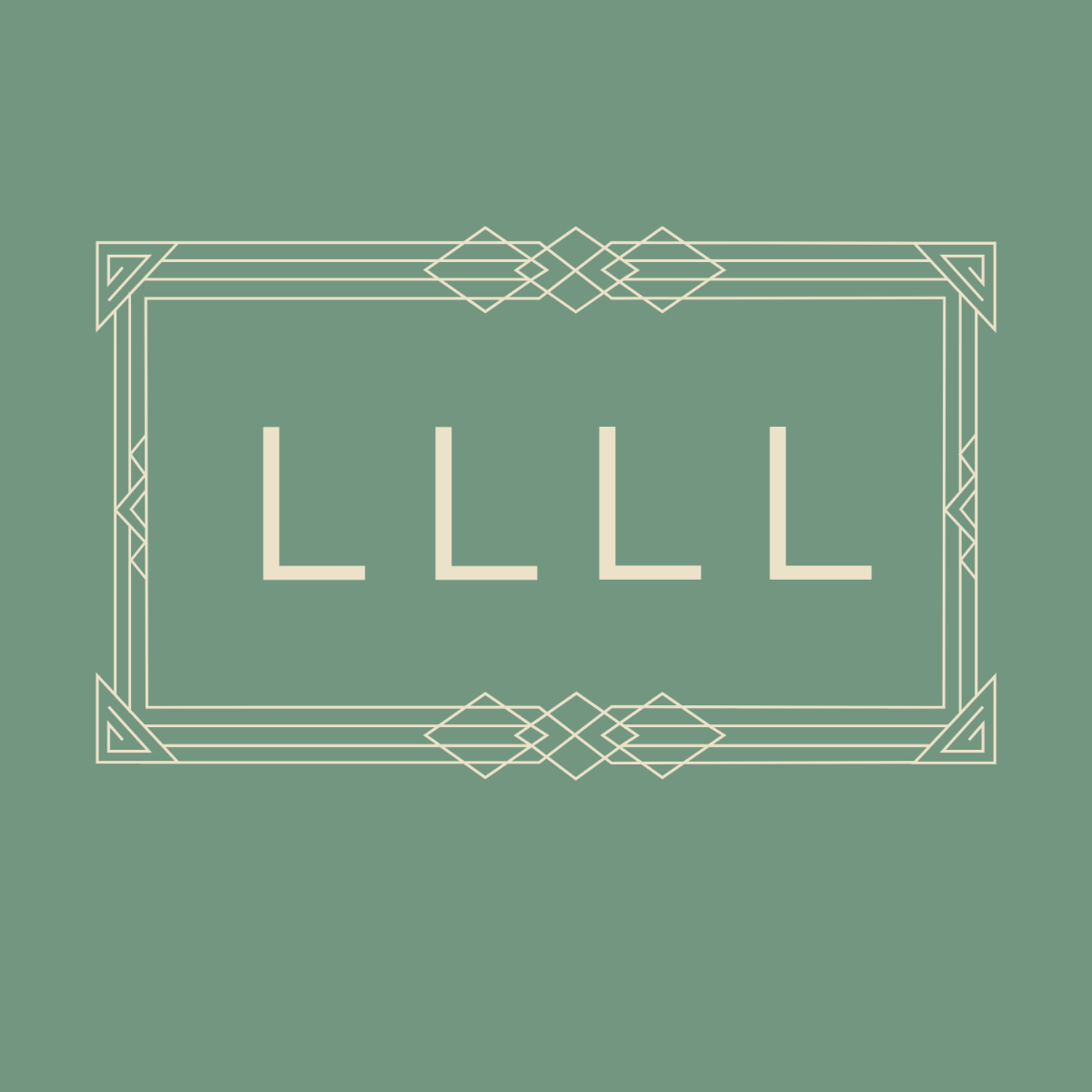 Free Rectangular Monogram Template to Edit Online