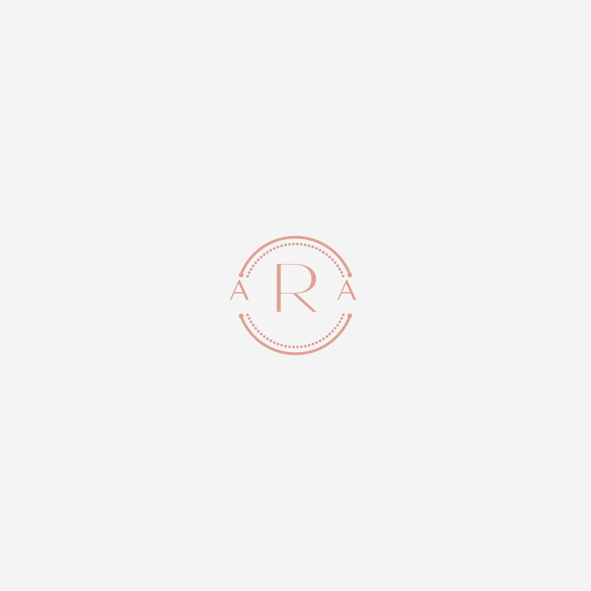 Free Rose Gold Monogram to Edit Online