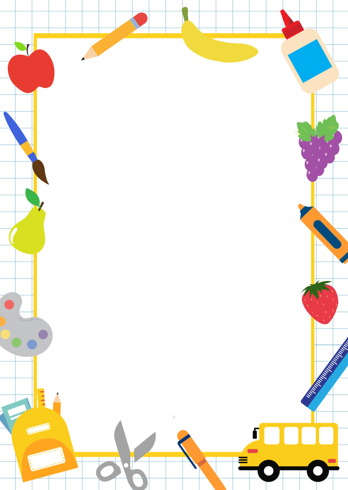 Free Back To School Stationery Template to Edit Online