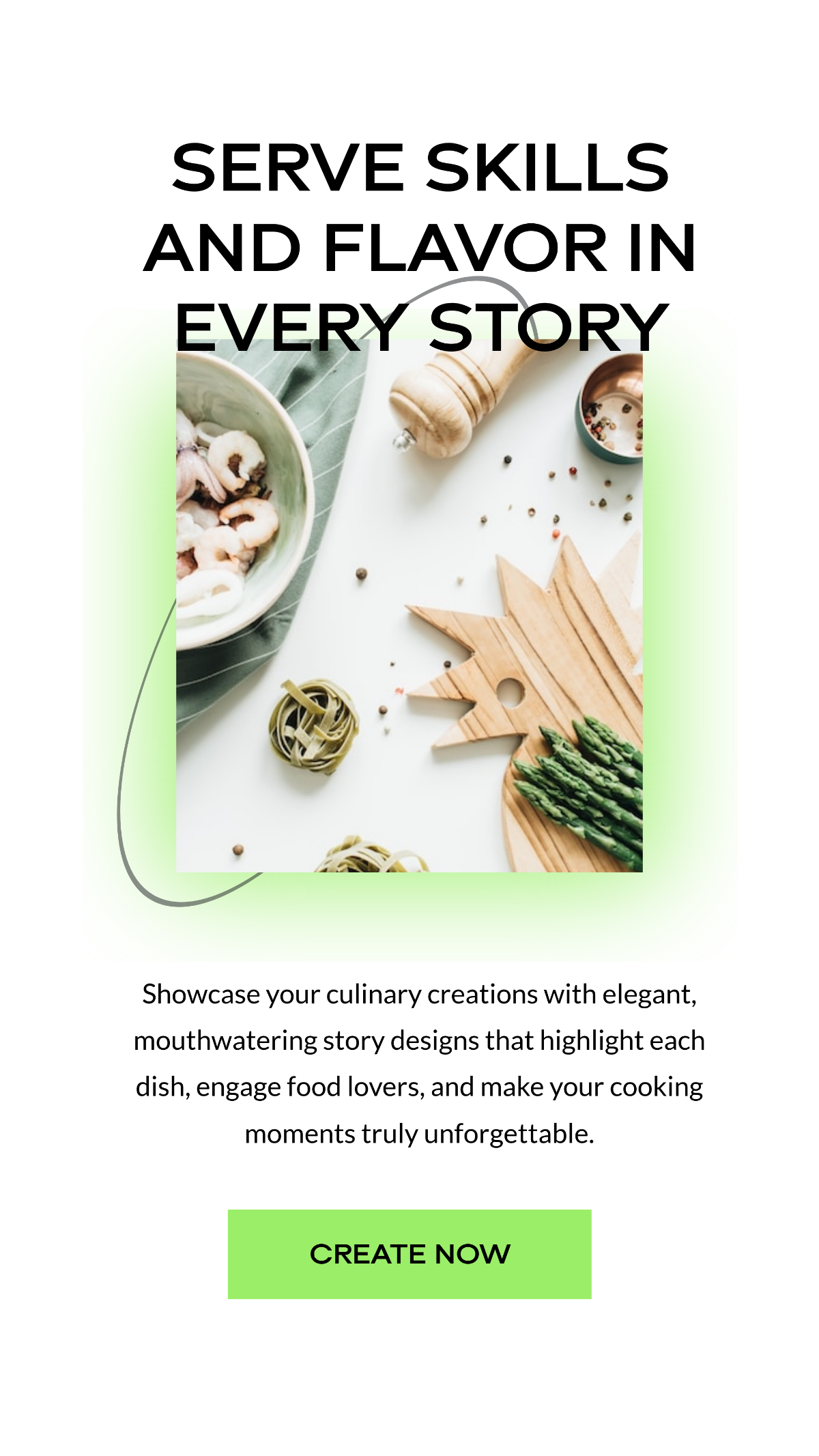 Free Cooking Class Instagram Story Template to Edit Online