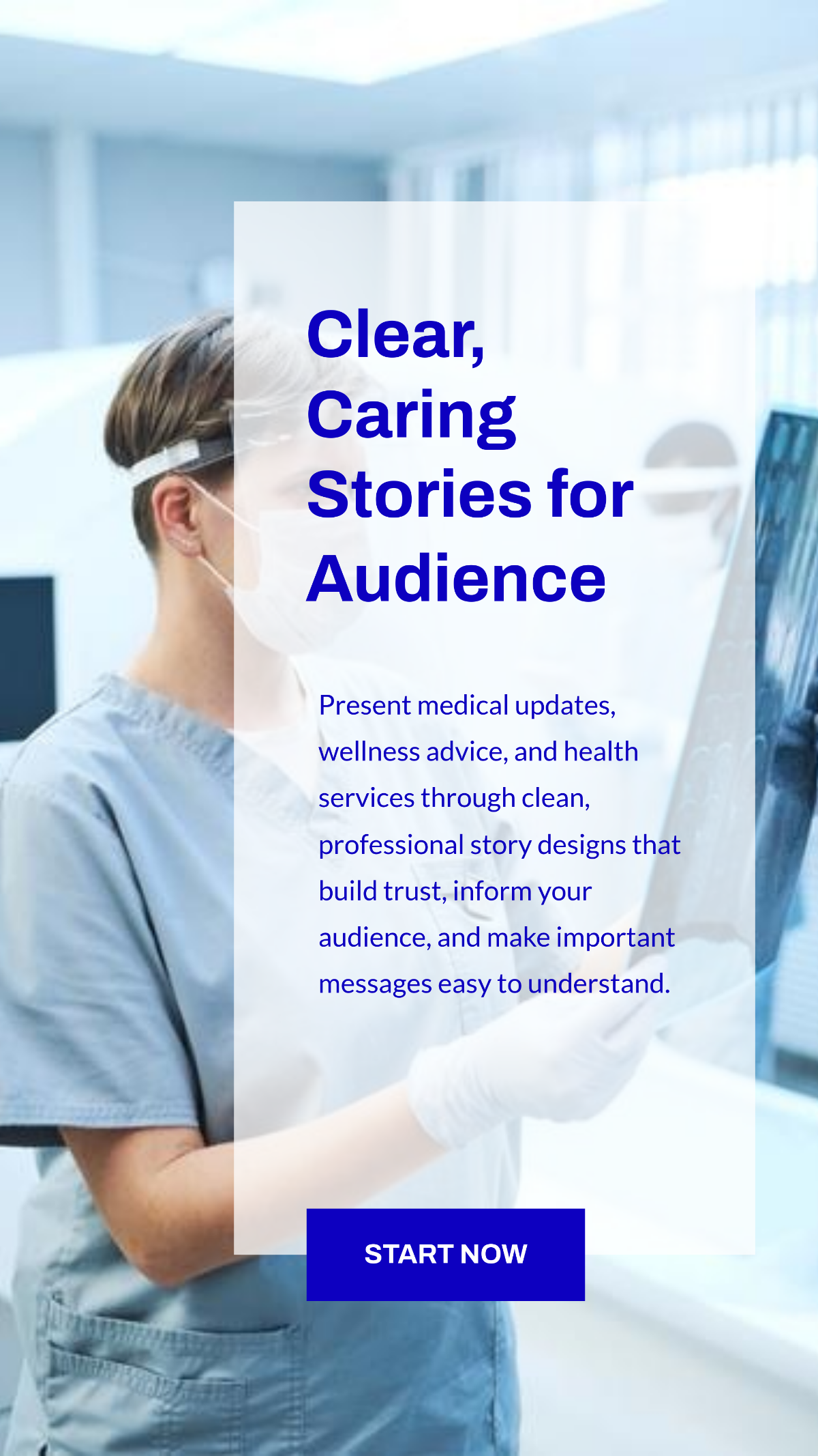 Free Medical Instagram Story Template to Edit Online