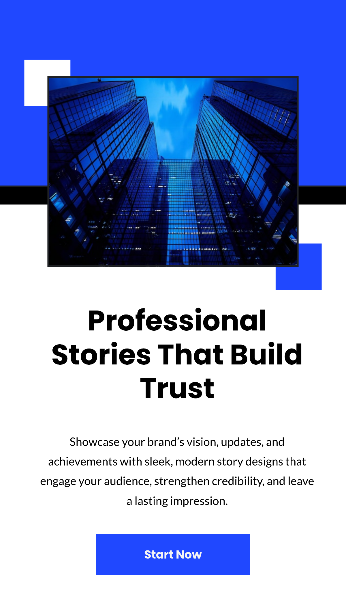 Free Company Instagram Story Template to Edit Online