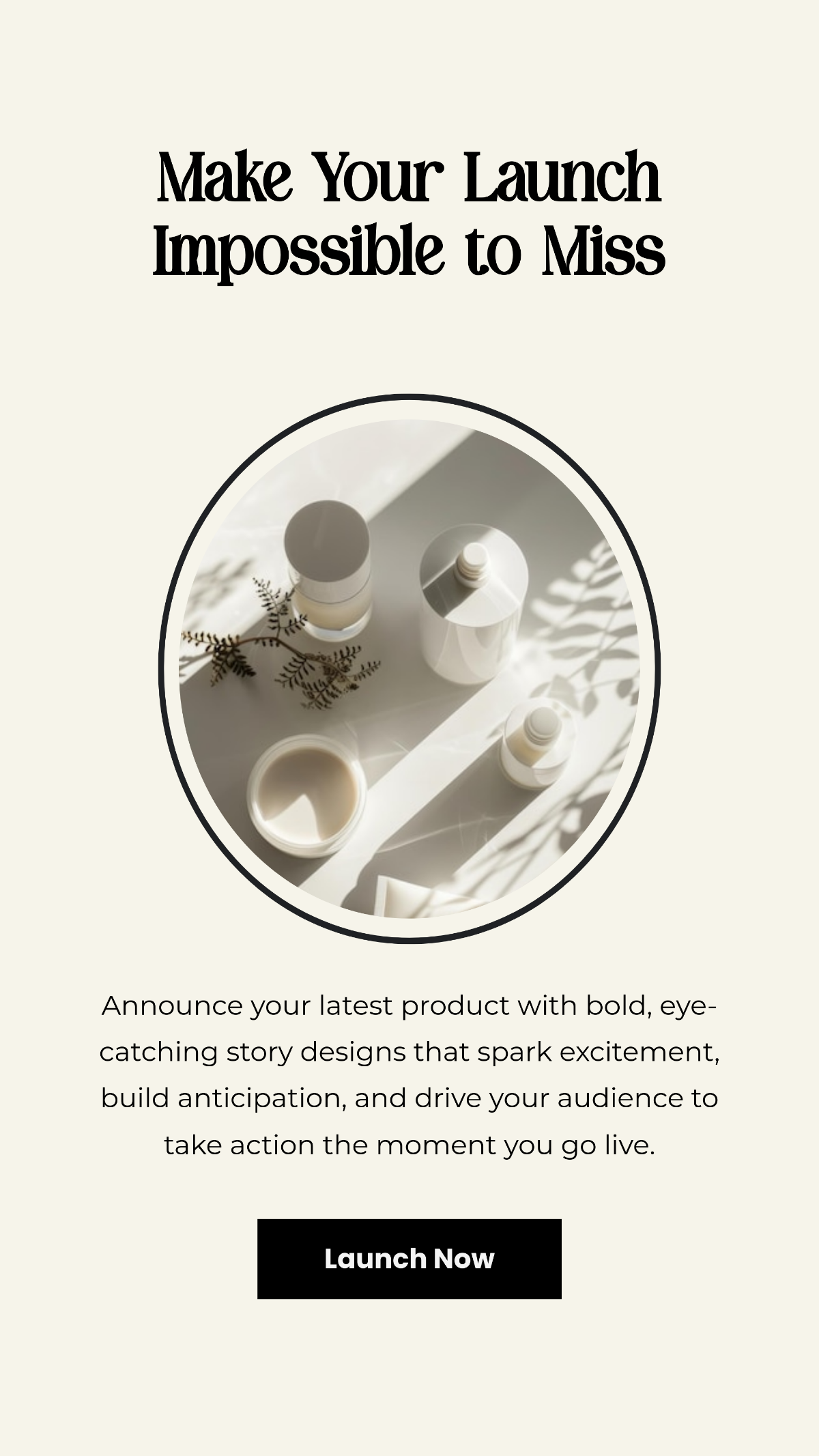 Free Product Launch Instagram Story Template to Edit Online