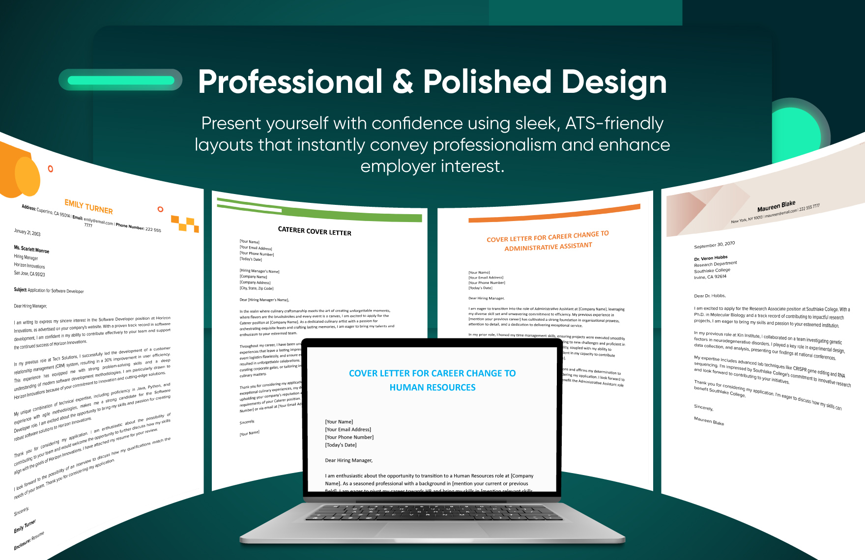 50+ Ultimate Cover Letter Template Bundle