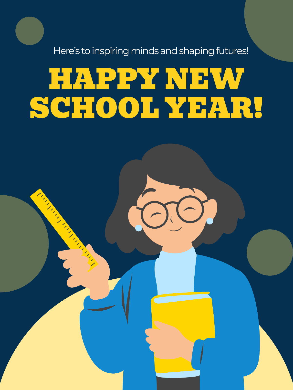 Free Back To School for Teachers Template to Edit Online