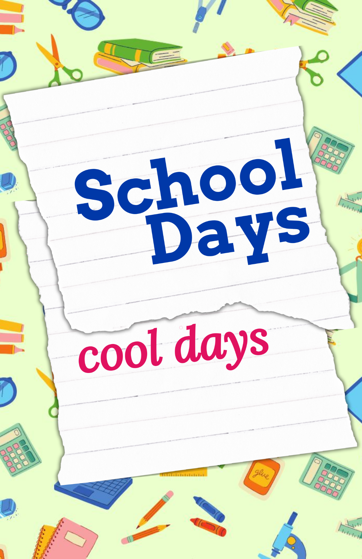 Free Back To School Poster Background Template to Edit Online
