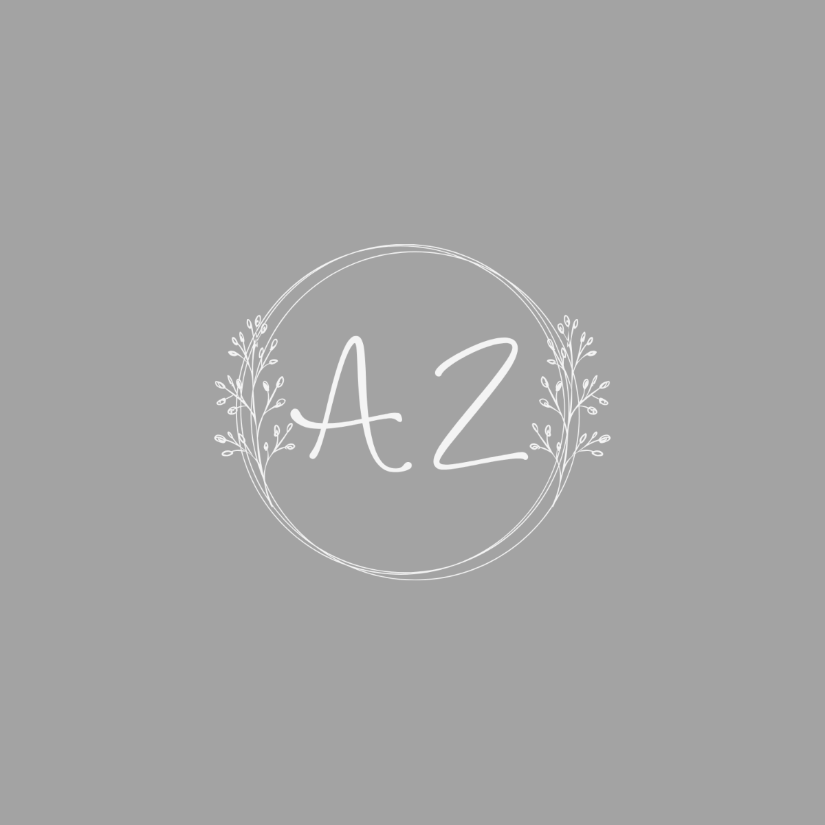 Free Silver Monogram Template to Edit Online