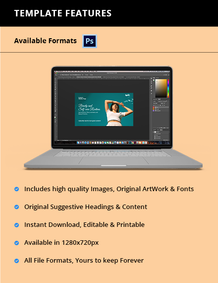 Free Influencer Youtube Thumbnail Template to Edit Online