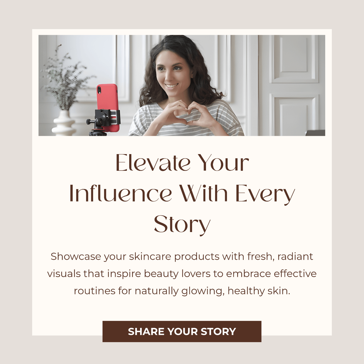 Free Influencer Instagram Post Template to Edit Online