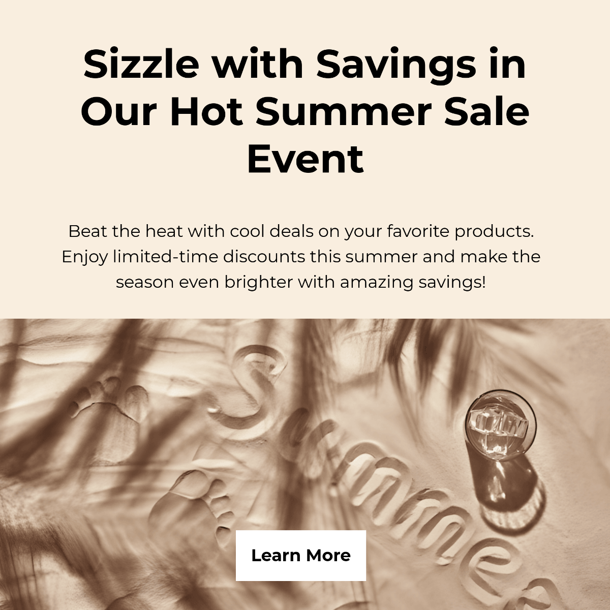 Free Summer Instagram Post Template to Edit Online